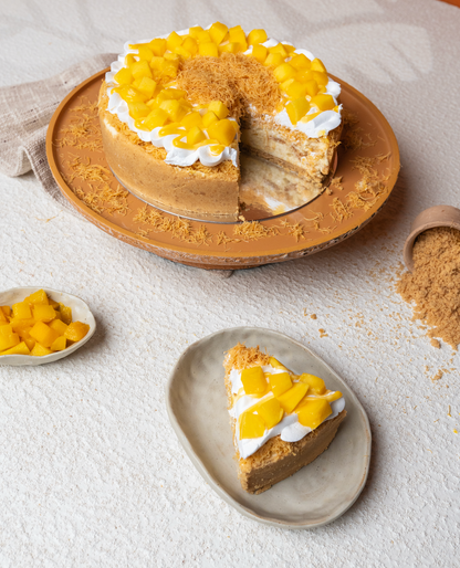 Mango Kunafa Tart